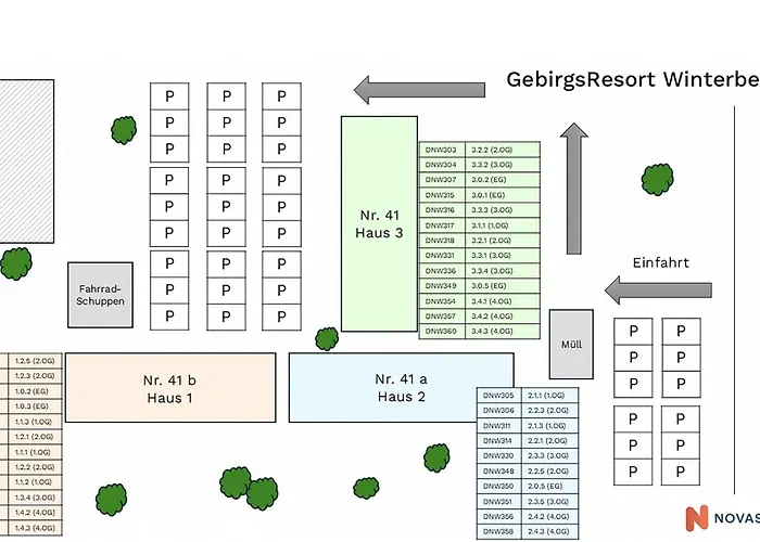 Gebirgsresort アパート *